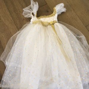 Pottery Barn Kids Gold Fairy Costume